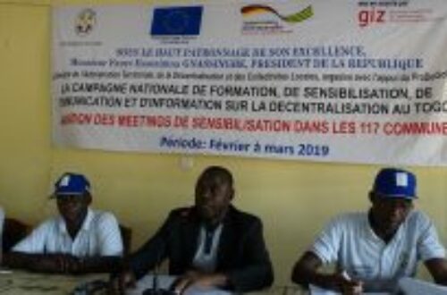 Article : Sotouboua sensibilisé sur les enjeux et défis de la décentralisation au Togo