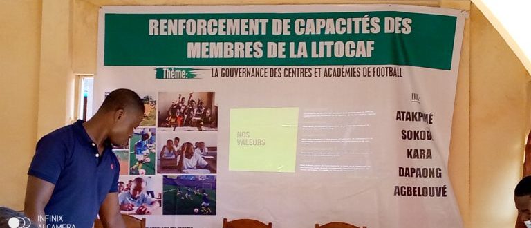 Article : La litocaf en action: les capacités des membres renforcées pour l’émergence du football à la base au Togo
