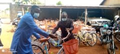 Article : A Sotouboua, L’ONG RADAR dote 115 vélos destinés aux agents de santé communautaire