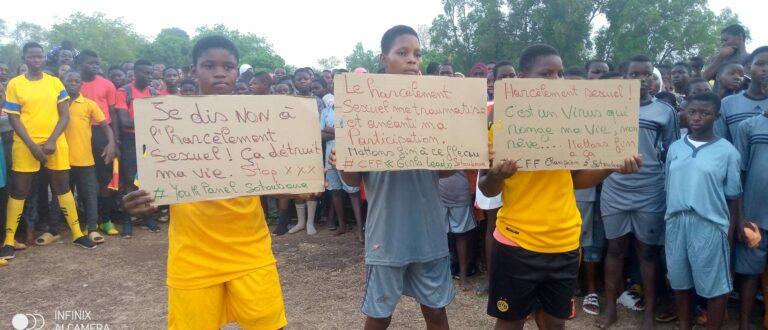 Article : Togo : ces jeunes qui disent « NON! » au harcèlement sexuel