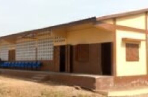 Article : Togo : un bâtiment flambant neuf et un forage pour l’école primaire de Déréboua à Sotoboua